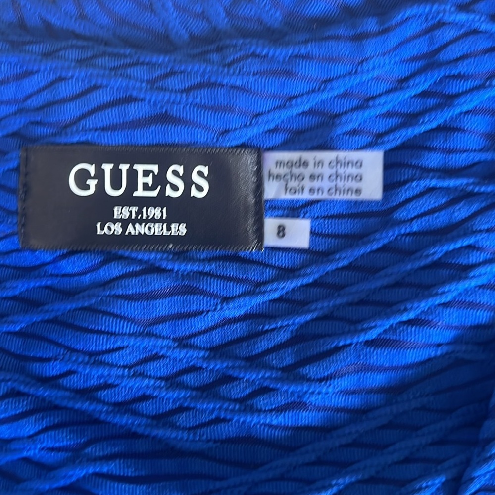 Guess Cobalt Blue Dress - Picture 7 of 8